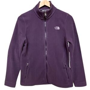 The North Face Womens Fleece Jacket | Purple Full-Zip, Medium, $140 Excellent